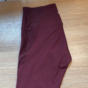 Lululemon leggings with mesh cutouts!
